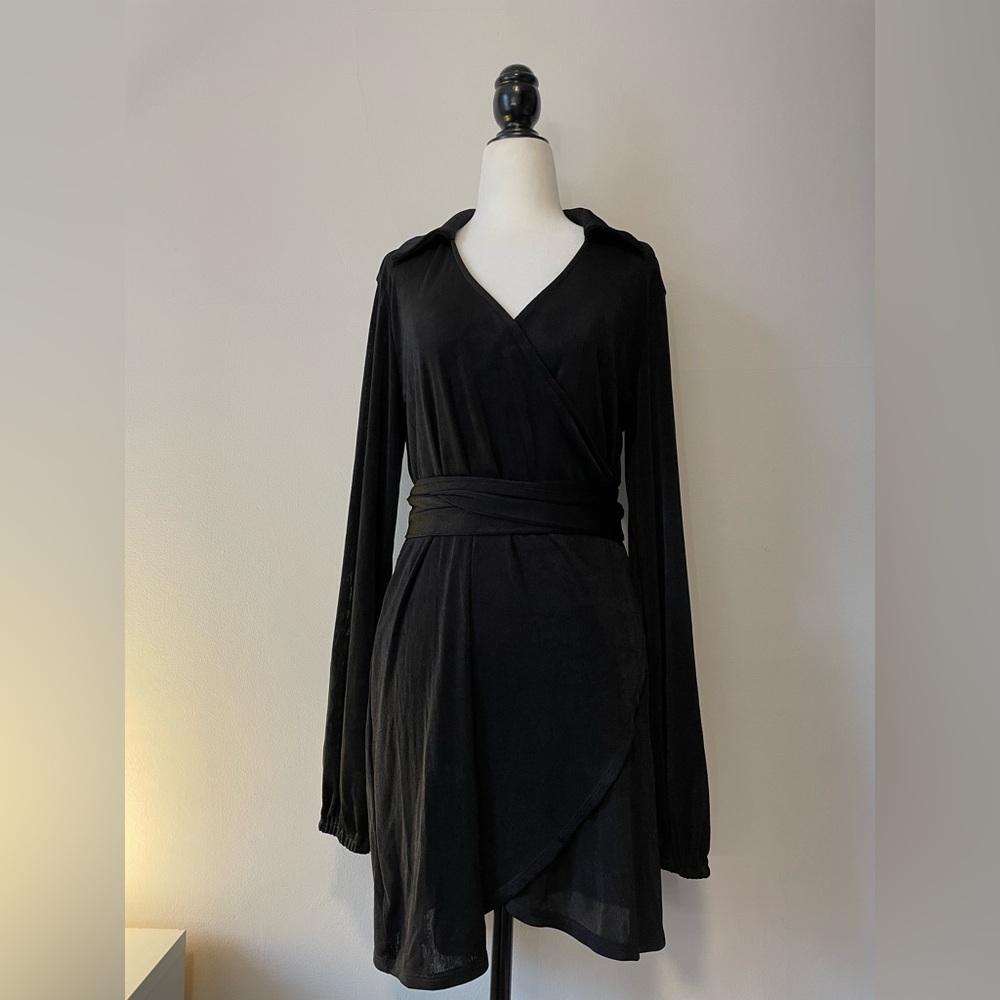 Black Princess Polly Dress
